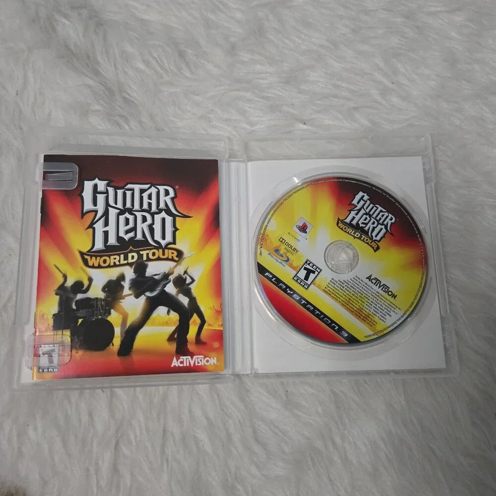 Playstation 3 Sports Video Games PLUS Guitar Hero World Tour